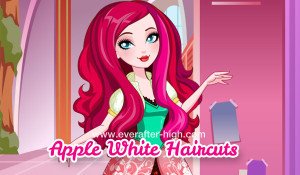 Apple White Haircuts