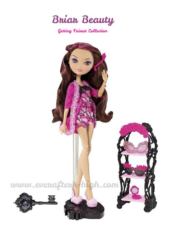 Getting Fairest Briar Beauty Doll with accessories