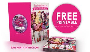Printable party invitation