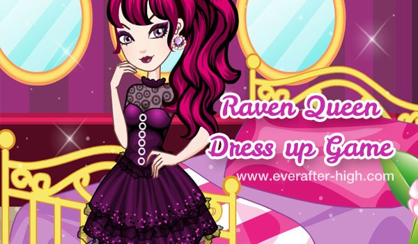 Raven Queen's Bedroom Dress up