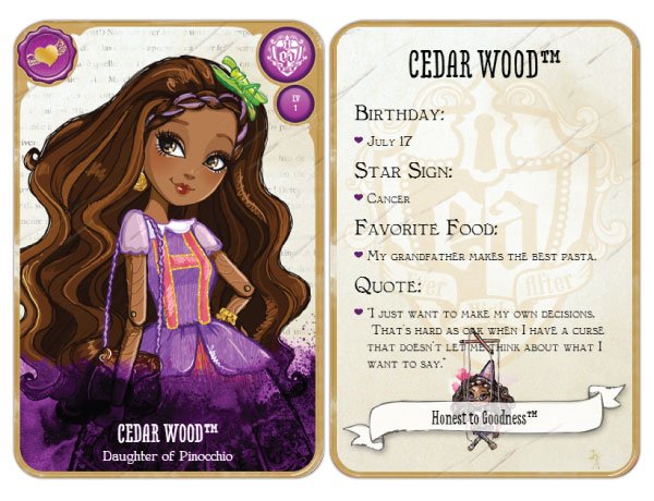 Cedar Wood Biography