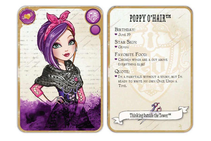 Poppy O'Hair Card