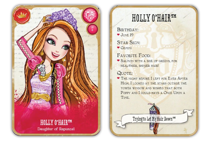 Holly O'Hair Card